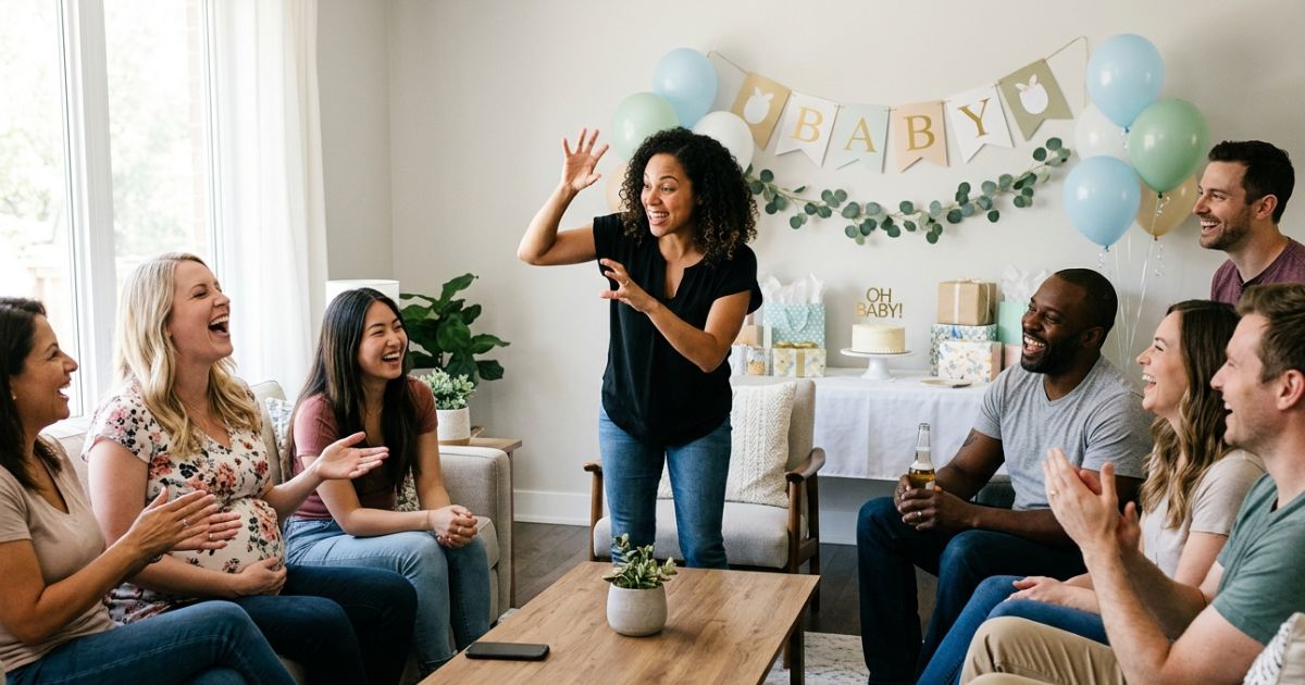 Baby-Themed Charades Hilarious Baby Shower Game Ideas Everyone Will Love