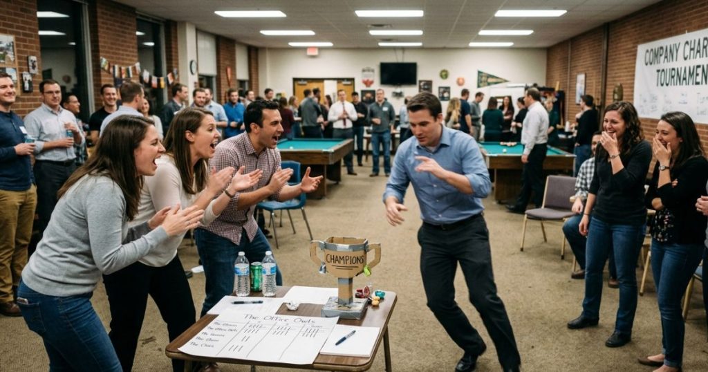 Competitive Charades Games for Corporate Groups